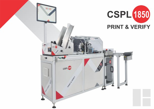 CSPl1850 Flat Carton Print Verification System